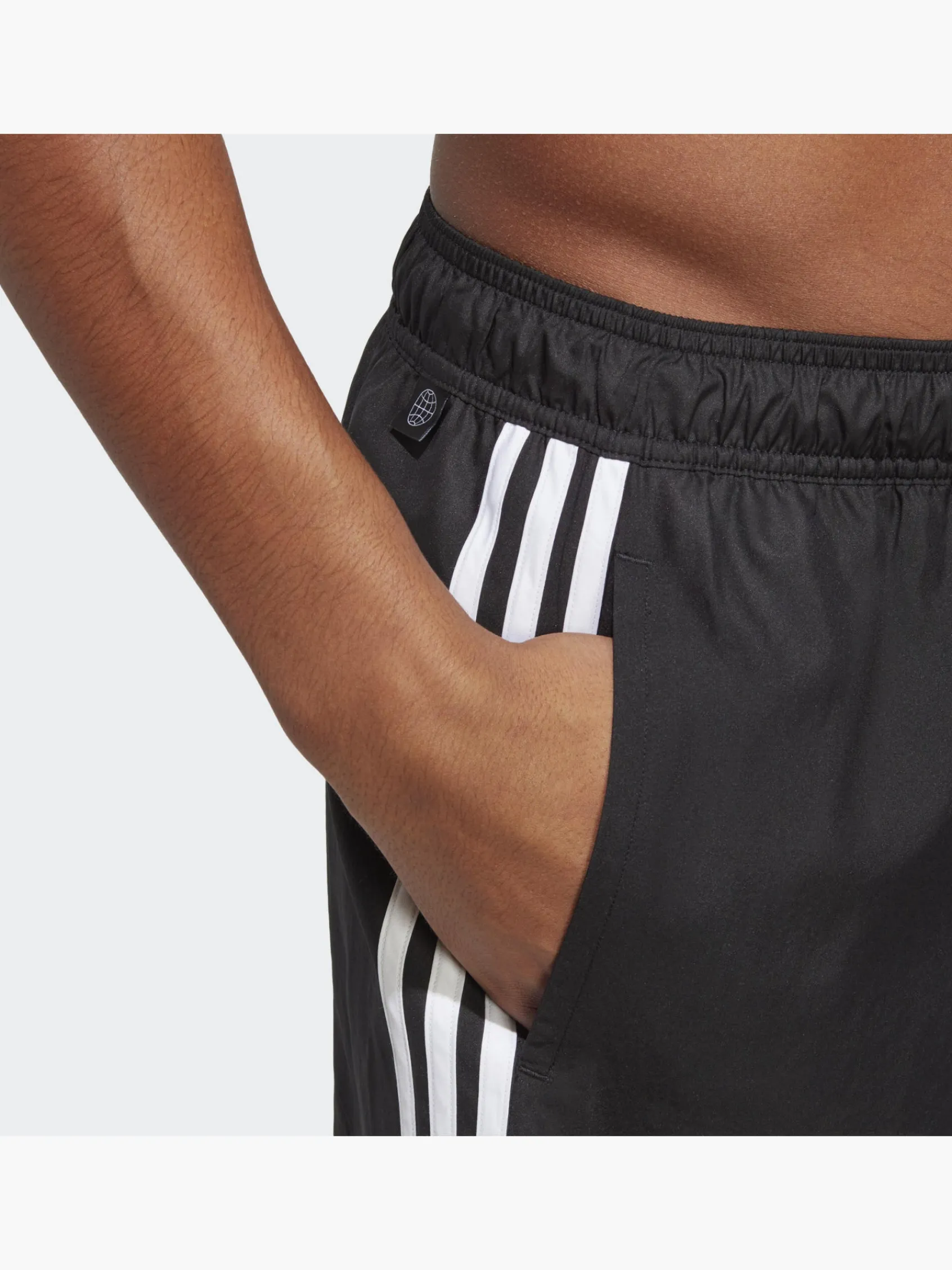 Herren adidas 3-Streifen CLX Badeshorts