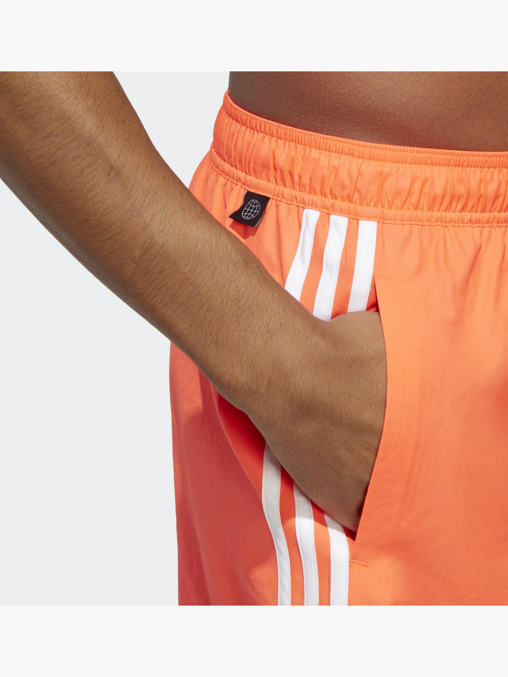 Herren adidas 3-Streifen CLX Badeshorts