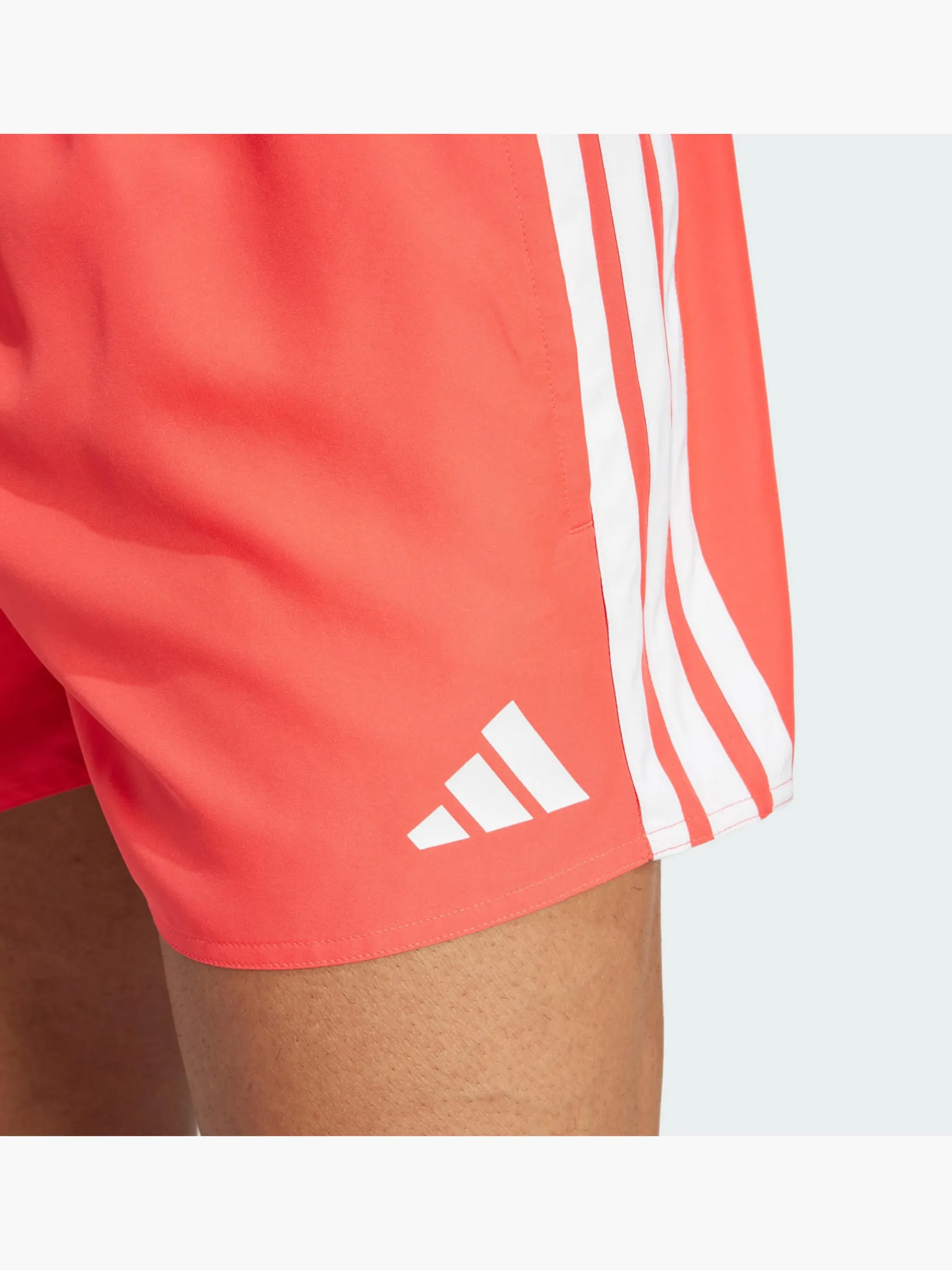 Herren adidas 3-Streifen 3-Inch Badeshorts