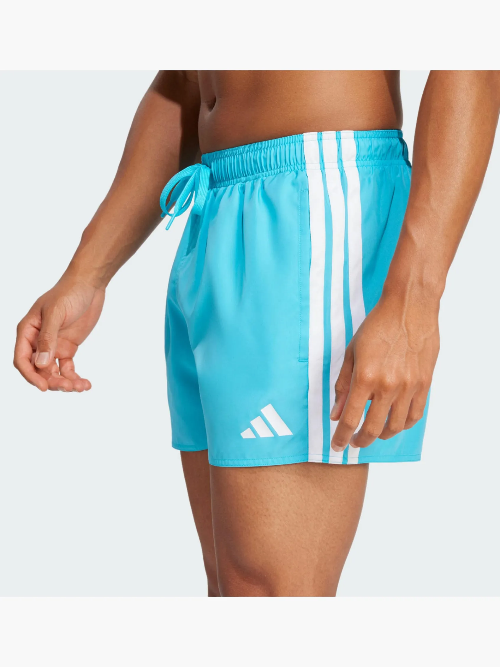 Herren adidas 3-Streifen 3-Inch Badeshorts