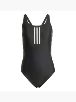 Damen adidas 3-Streifen Rubber Graphic Badeanzug