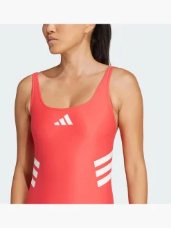 Damen adidas 3-Streifen U-back Badeanzug