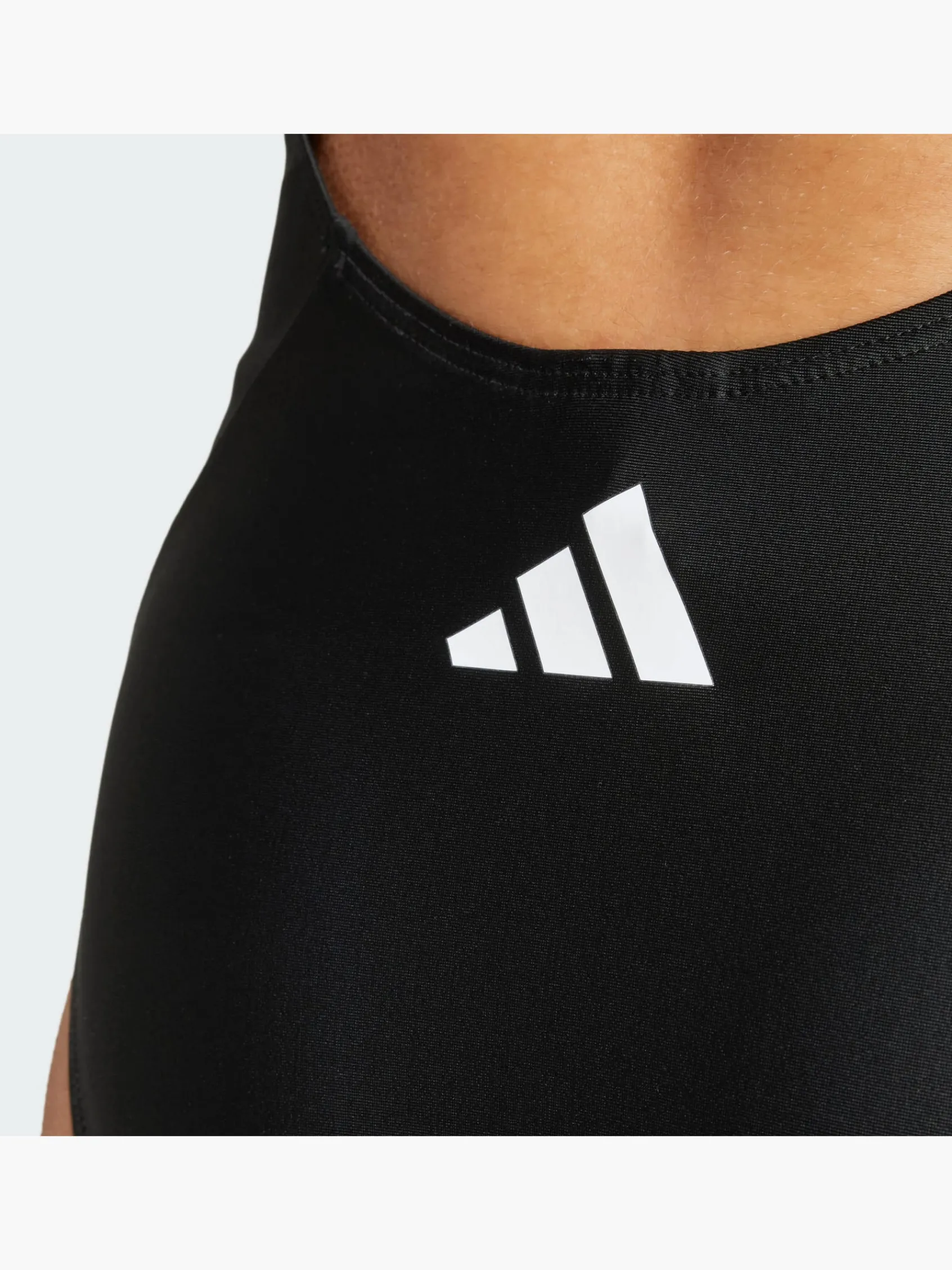 Damen adidas 3-Streifen V-Back Badeanzug