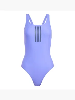 Damen adidas 3-Streifen V-Back Badeanzug