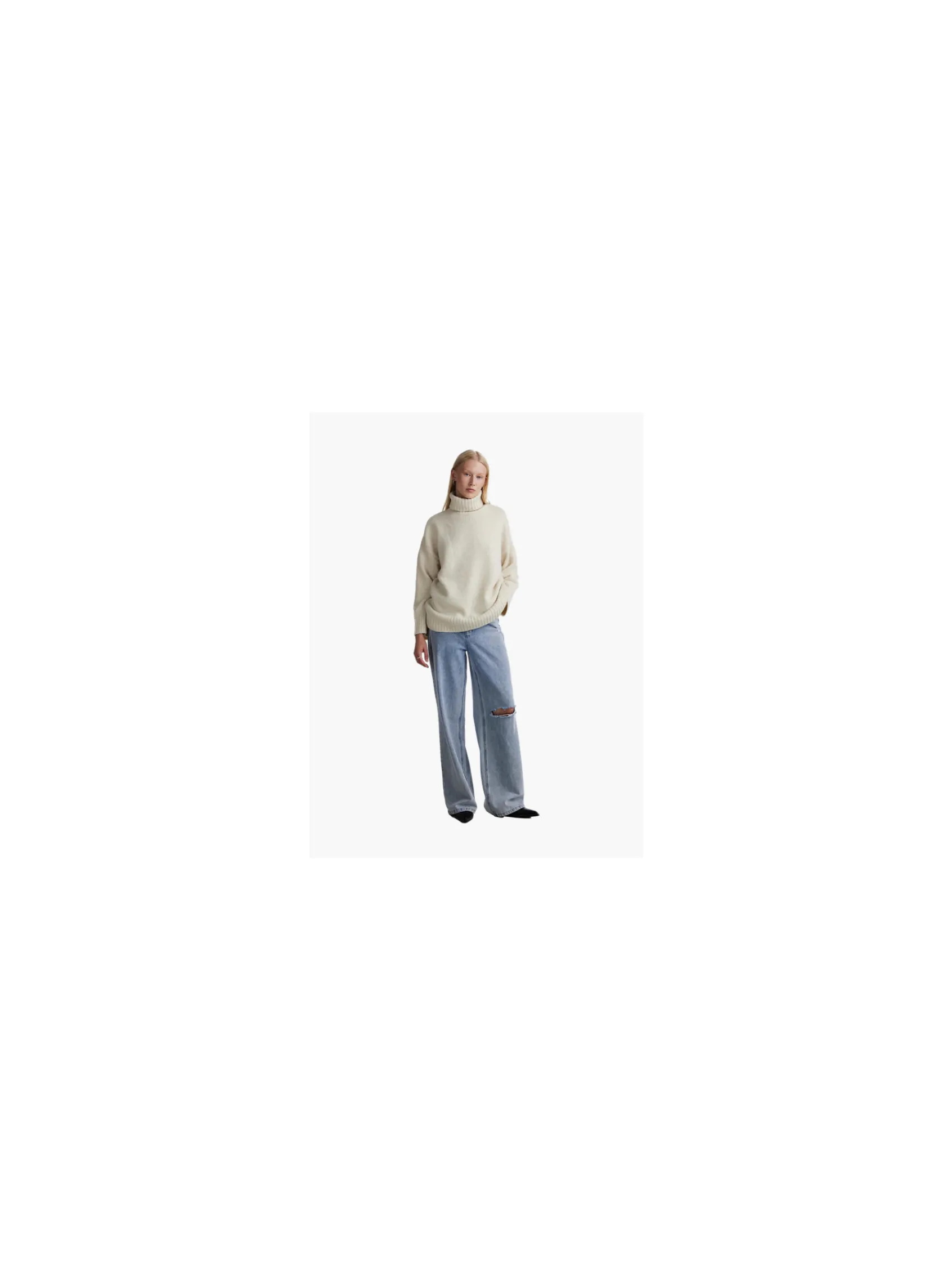Damen PIECES Strickpullover