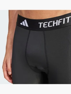 Herren adidas TECHFIT Compression Training 3-Streifen lange Leggings