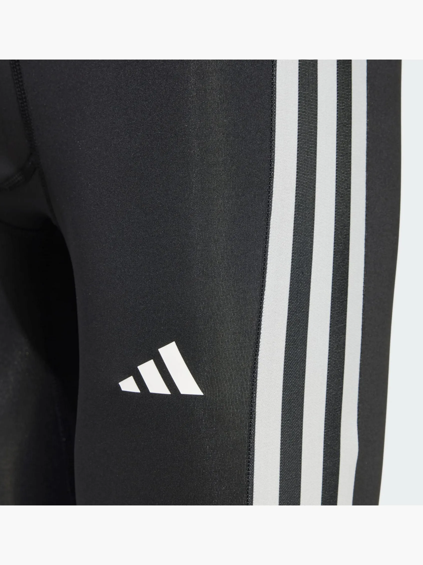 Herren adidas TECHFIT Compression Training 3-Streifen lange Leggings