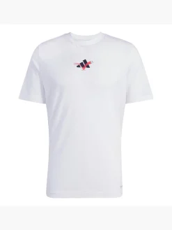 Herren adidas Tennis Happy 3 Balls Graphic T-Shirt