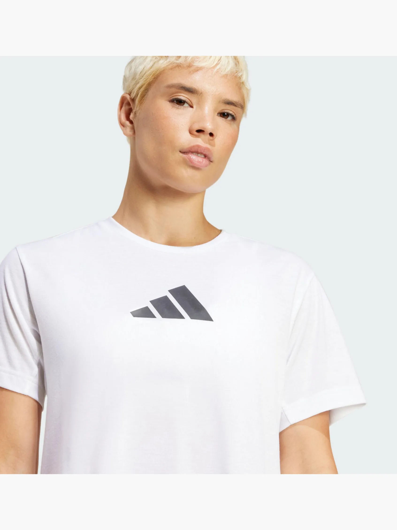 Damen adidas Train Essentials Big Logo Performance Training T-Shirt