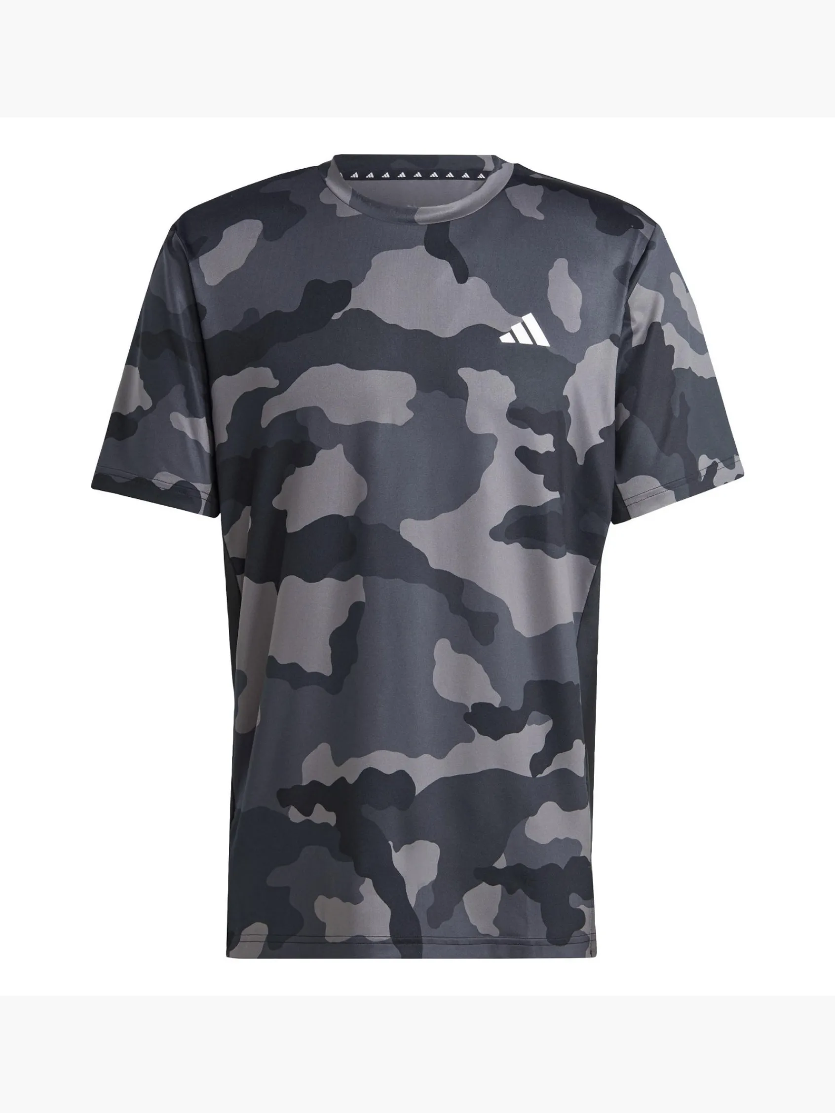 Herren adidas Train Essentials Camo Allover Print T-Shirt