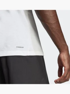 Herren adidas Train Essentials Feelready Logo Training T-Shirt