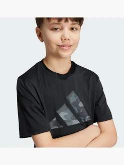 Kinder adidas Train Essentials Seasonal Print Kids T-Shirt