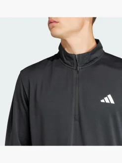 Herren adidas Train Essentials Training 1/4-Zip Longsleeve
