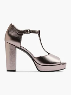 Damen Catwalk T-Spangenpumps