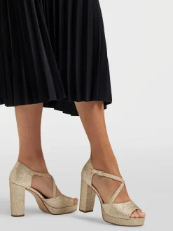 Damen Catwalk T-Spangenpumps