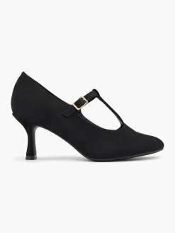 Damen Catwalk T-Spangenpumps