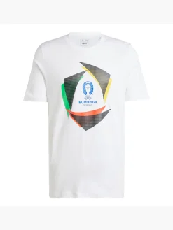 Herren adidas UEFA EURO24™ Official Emblem Ball T-Shirt