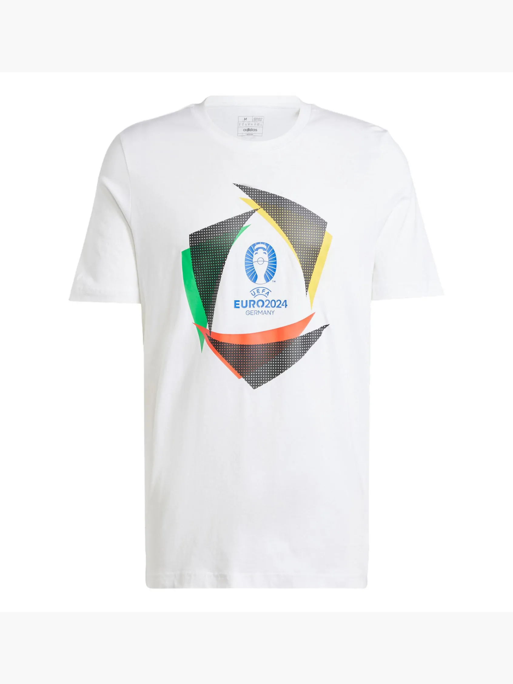 Herren adidas UEFA EURO24™ Official Emblem Ball T-Shirt