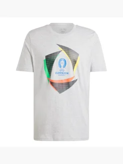 Herren adidas UEFA EURO24™ Official Emblem Ball T-Shirt
